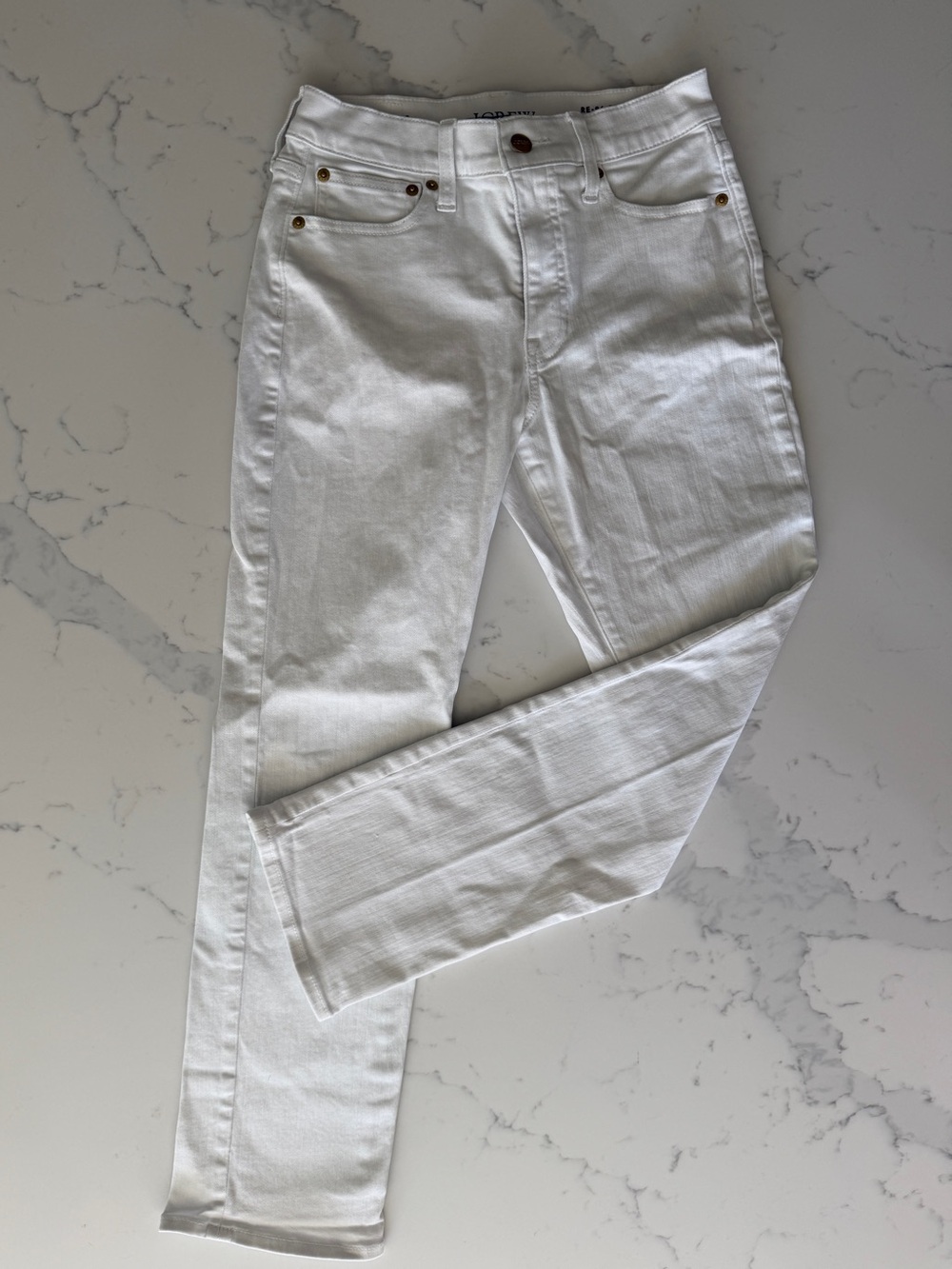 J. Crew White Women's Straight leg Jeans